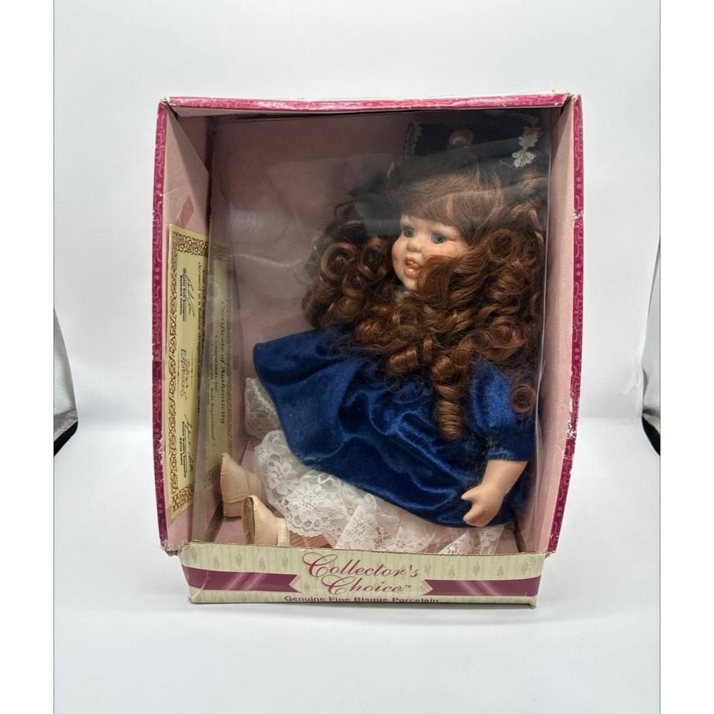 Collectible porcelain doll Soft Expressions Box Defects